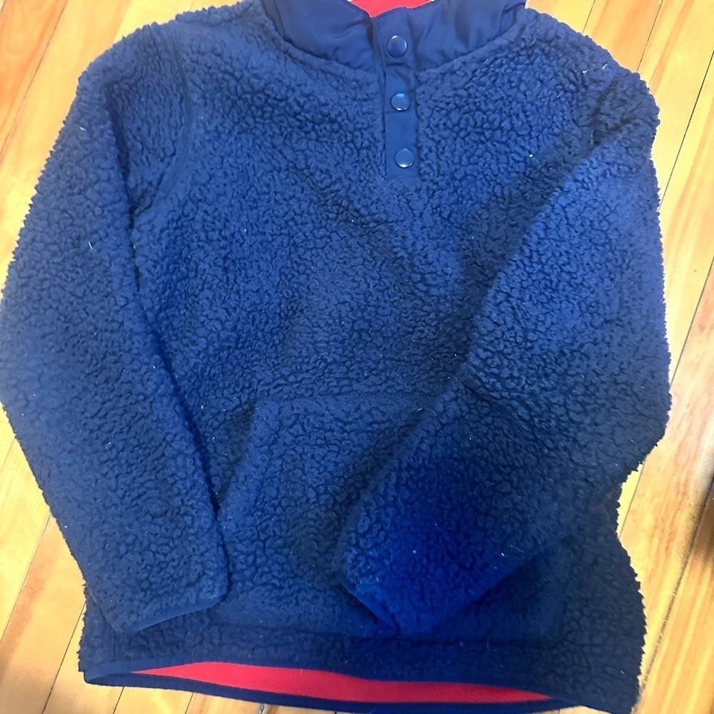 Cozy Kids' Navy Fleece Jacket